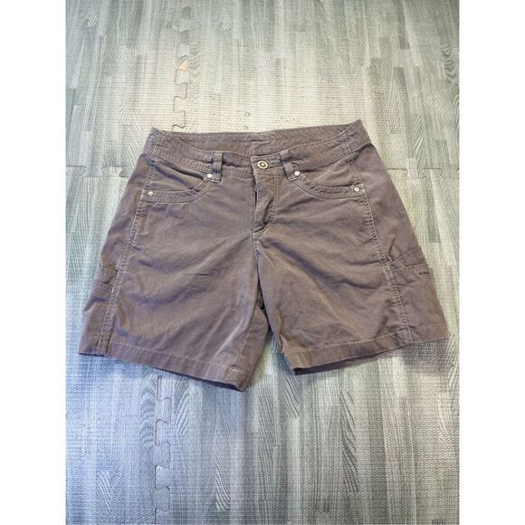 Kuhl Womens 6 Gray Hiking Active Outdoor Cargo Shorts - Picture 1 of 12